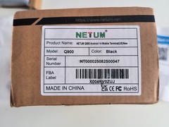 NETUM Android 14 Handheld Barcode Scanner Mobile Computer, Q900 w/ Honeywell HS7