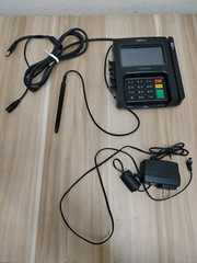 Ingenico ISC250 Credit Card Reader w/ STYLUS & ADAPTER *READ DESC*