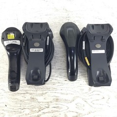 Lot Of 2 Honeywell Voyager 1202g Wireless Laser Barcode Scanners w/ CCB00-010BT