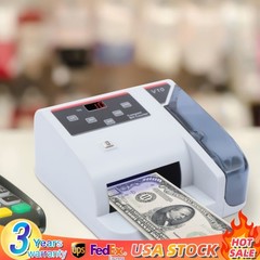 Portable Bill Cash Money Currency Counter Counting Machine Counterfeit Detector