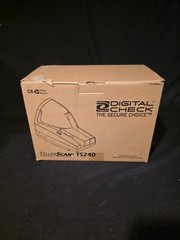 Digital Check TellerScan TS240 Check Scanner 50DPM 153000-72 Tested Working
