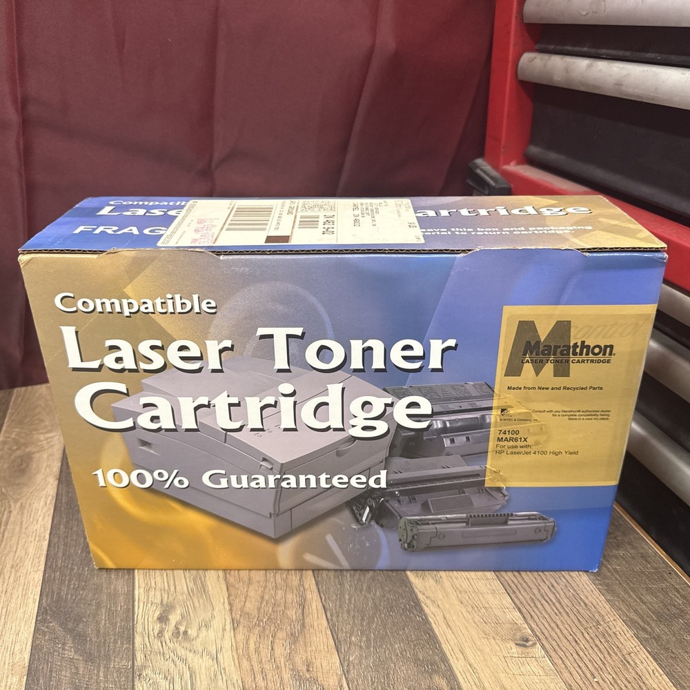Marathon Laser Toner Cartridge MAR61X Toner For HP LaserJet 4100 High Yield 2009