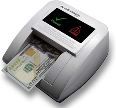 AccuBANKER D470 7-Point Counterfeit Bill Detector, Commercial Grade, UL Listed