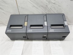 3 Epson Oracle TM-T88V Point Of Sale Thermal Receipt Printers w/ Power supply!