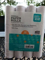 New Pen + Gear 2 1/4″ x 50′ Thermal Paper Rolls 12 Pack Cach Register Calculator