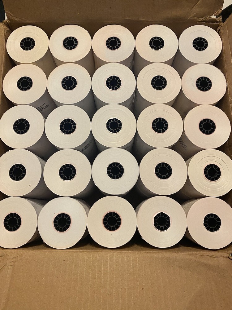 2 1/4″ x 165′ THERMAL Receipt PAPER PREMIUM QUALITY 50 x ROLLS BPA FREE NEW