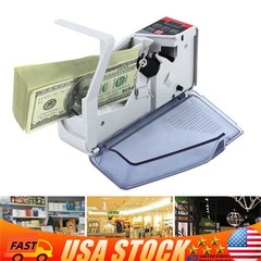 Money Counter Machine Currency Cash Bank Counterfeit Detector Cash Counting