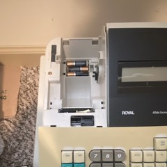 Royal 435dx Electronic Cash Register Portable Battery Powered