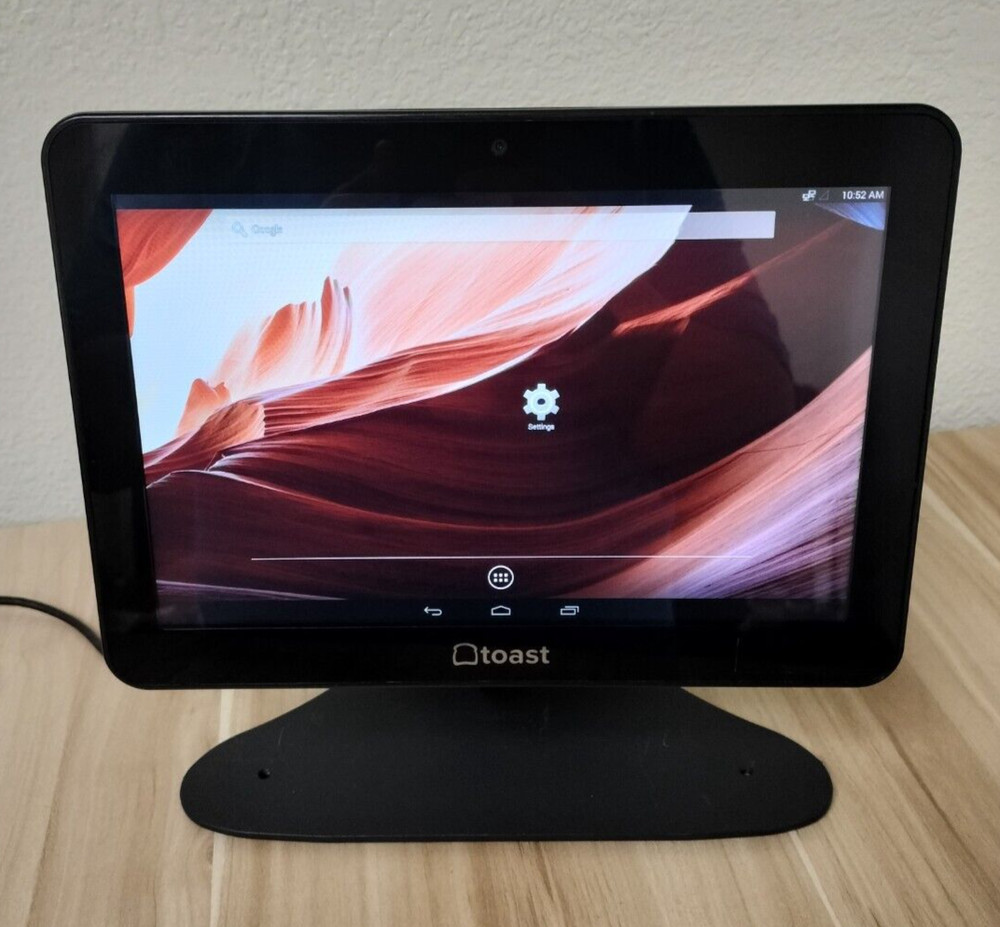 ELO Toast ESY10i1B 10″ Touchscreen (ANDROID 4.4.2) POS System*READ DESC*