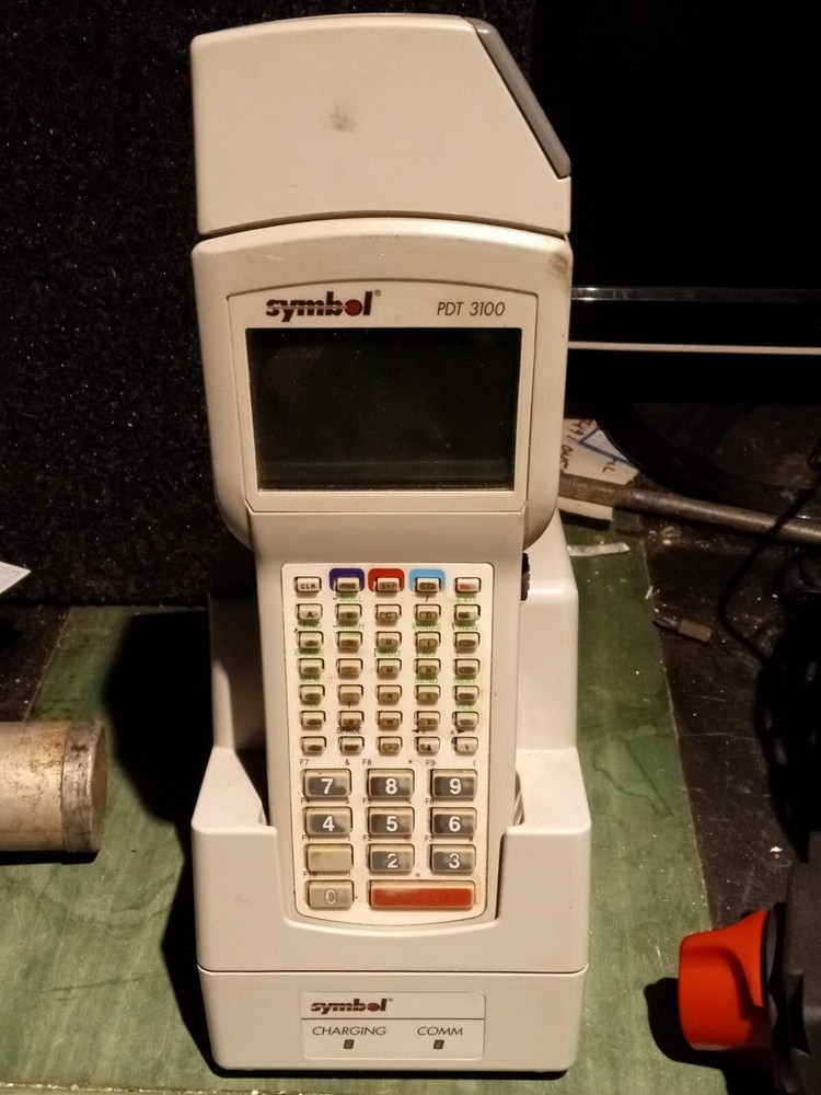 Symbol PDT3100 Portable Data Terminal W/ CHARGER & CRADLE