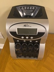 Royal Sovereign FS-2D Digital Coin Sorter Counter Machine – Works Great