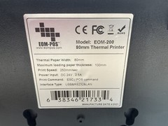 EOM-200 – POS Thermal Receipt Printer – 80mm -Lot of 3- JUA1320