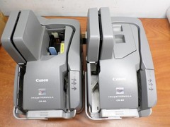 Canon ImageFormula CR-80 Document Check Scanner Reader (Lot of 2)