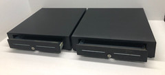 2 Touch Dynamic CD-BL-2000 Steel Cash Drawers Untested AS IS for Parts NO KEYS