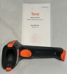 Tera Barcode Scanner Wireless 1D 2D QR Plug & Play WORKS (no USB cable)