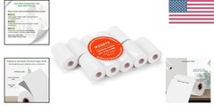 Reliable 2 1/4″ x 50ft Thermal Paper Rolls – 10 Pack for Credit Card Machines