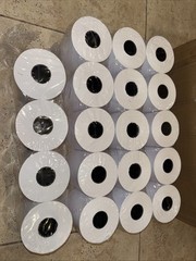NIB QANXEL POS STICKY THERMAL RECEIPT PAPER LINELEDD 3.125” X 170” 20 ROLLS DESC