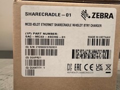 ZEBRA SAC-MC33-4SCHG-01 BATTERY CHARGER KIT (4-SLOT) W/ PS, DC LINE & WIRE AC LI