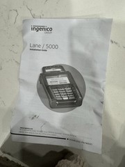 Ingenico Lane/5000 Credit Card Terminal POS