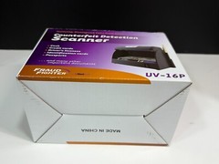 UVeritech UV-16P FRAUD FIGHTER Counterfeit Detection Scanner