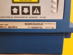Datalogic Accu-Sort 1000067753 Industrial Laser Scanner w/ Base/Interface/Sensor