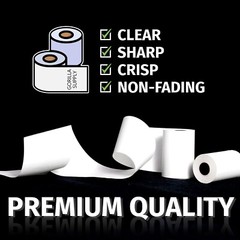2 1/4″ X 50′ Thermal Receipt Paper Rolls 50 Rolls,Bpa Free Receipt Paper