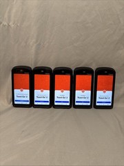 Lot of 5 Toast Go 2 Handheld POS Tablets TG200 with DTC200 Charging Dock