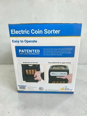Royal Sovereign Quick Sort Electric Coin Sorter Counter Machine QS-1AC Tested