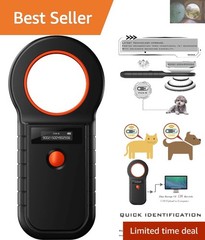 Lightweight Microchip Reader – Fast Upload to PC, Ideal for Pets of All Sizes