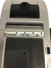 2x FIRST DATA FD130 Credit Card Terminal Chip Reader No Ac Adapter WORKING QTY