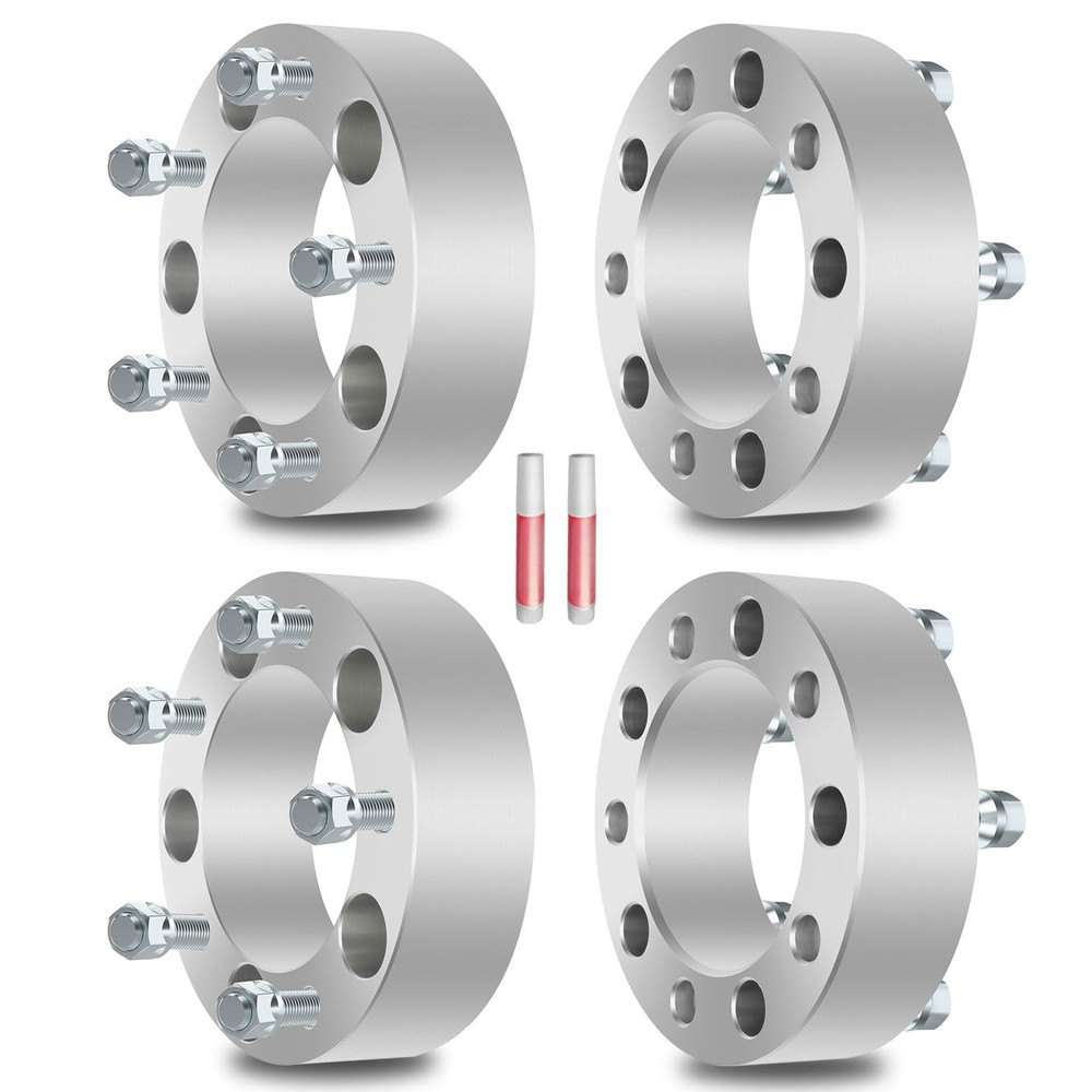 4PCS 2″ 5×5.5 Wheel Spacers 108mm Hub Forged 1/2 Studs for Bronco
