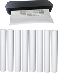 A4 Thermal Printer Paper 8 Rolls BPA Free BPS Free Inkless for Peripage Munbyn J