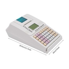 Electronic Cash Register, 40 Keys Raised Keyboard, ECRs Complete POS Cash System