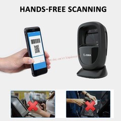 Zebra DS9308-SR00004ZZWW USB/RS232 2D Desktop Handsfree Barcode Scanner w/ Cable