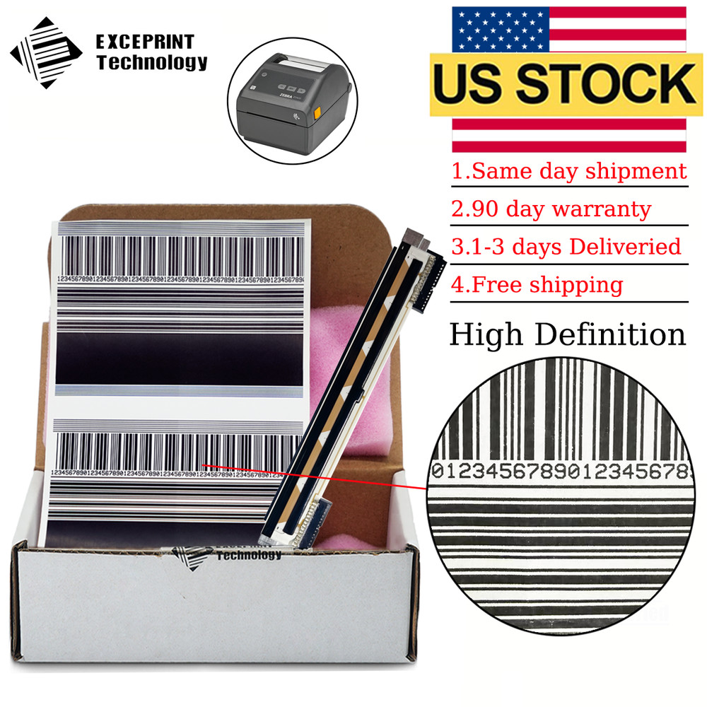 ✅ Printhead for Zebra ZD420D ZD620D 203dpi P1080383-415 – 1,5,10,50,100 Option ✅