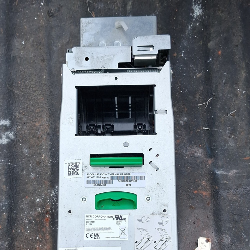 NCR 7360 7360-F301-9090 Kiosk Receipt Thermal POS Printer Module USB