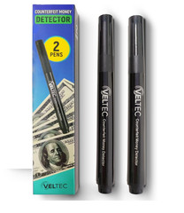 Counterfeit Money Bill Detector Pen – Easy to Use and Reliable Universal Currenc