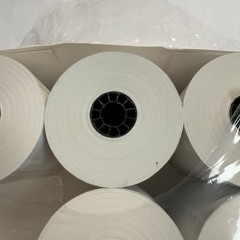 Thermal Paper Rolls 3.125″ x 190′ Paper 5 Rolls Pen+Gear Opened Pack