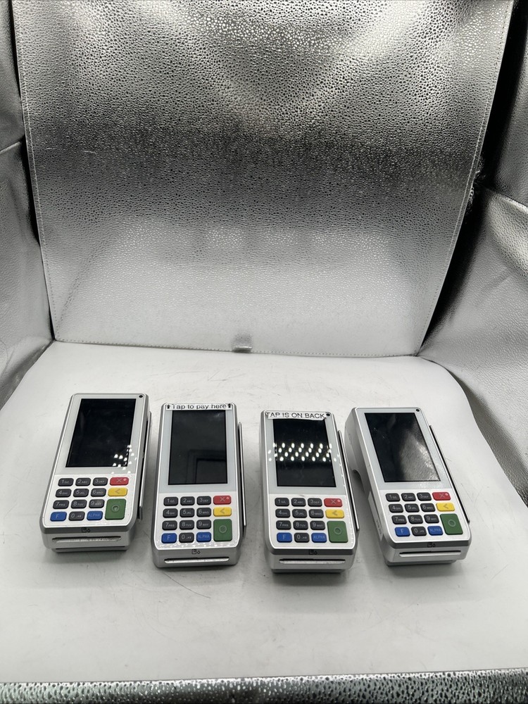 lot of 4 PAX A80 Countertop Smart Credit Card Terminal do not power up