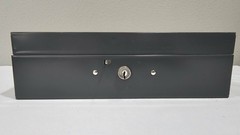 Vintage Gray Metal Steelmaster Bond/Cash/Office Box No Key Art Steel Co. NY