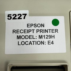 Epson TM-T88IV M129H Thermal Receipt Printer with Power Supply – NETWORK CAT-5