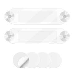 2PCS EZ Pass Holder with Adhesive and Suction Cups, Universal Transponder Win…