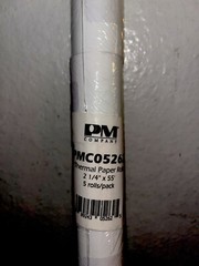 New PM Company One Ply Thermal Paper Roll 2 1/4″ X 55′ 5 Rolls Pack Calculator