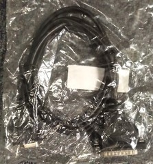 MICROSCAN, 61-300026-03, RS232 COMMUNICATION CABLE, DB-25 TO DB-9, NEW, SEALED