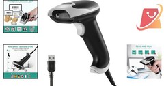 Handheld USB Barcode Scanner 1D 2D QR Data Matrix for POS Supermarket