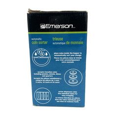 Emerson 4-Barrel Automatic Coin Sorter Used Tested Working.