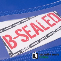 Small 280 x 150mm Envelope-type ZipLock security bag for securing notes & keys
