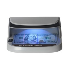 UV Counterfeit Bill Money Detector, Portable, Rechargeable, Lightweight, Bills