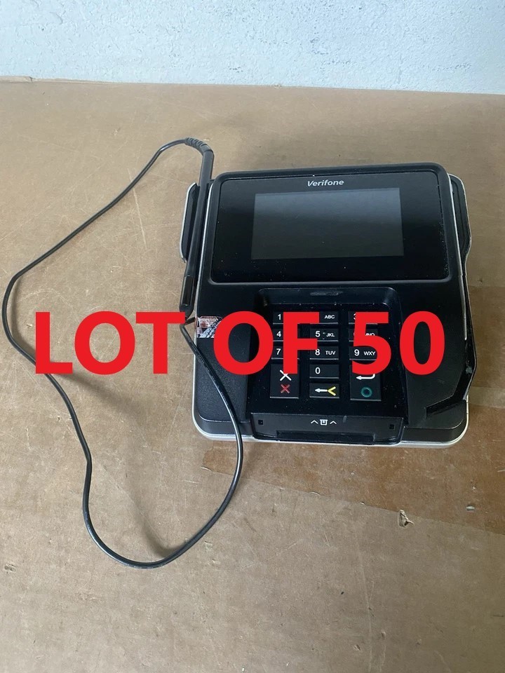 Lot Of 50 VeriFone MX 915 Credit Card Pinpad Payment Terminal W/ Chip Reader