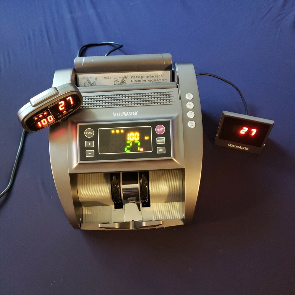 MMF Industries Steelmaster Model 4820 Bill Money Counter